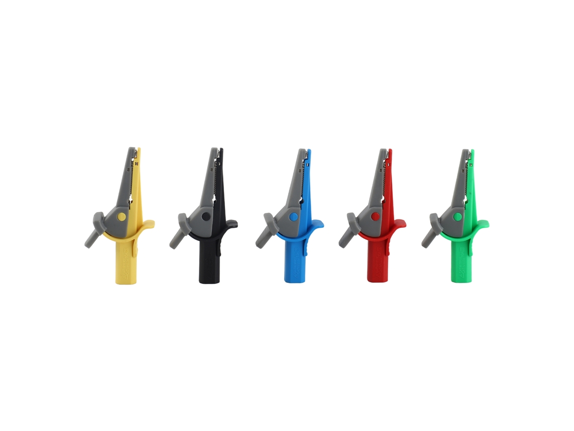 Pinza De Prueba Eléctrica Batería 5pcs 10a 600v-1000v Conector Banana 4mm