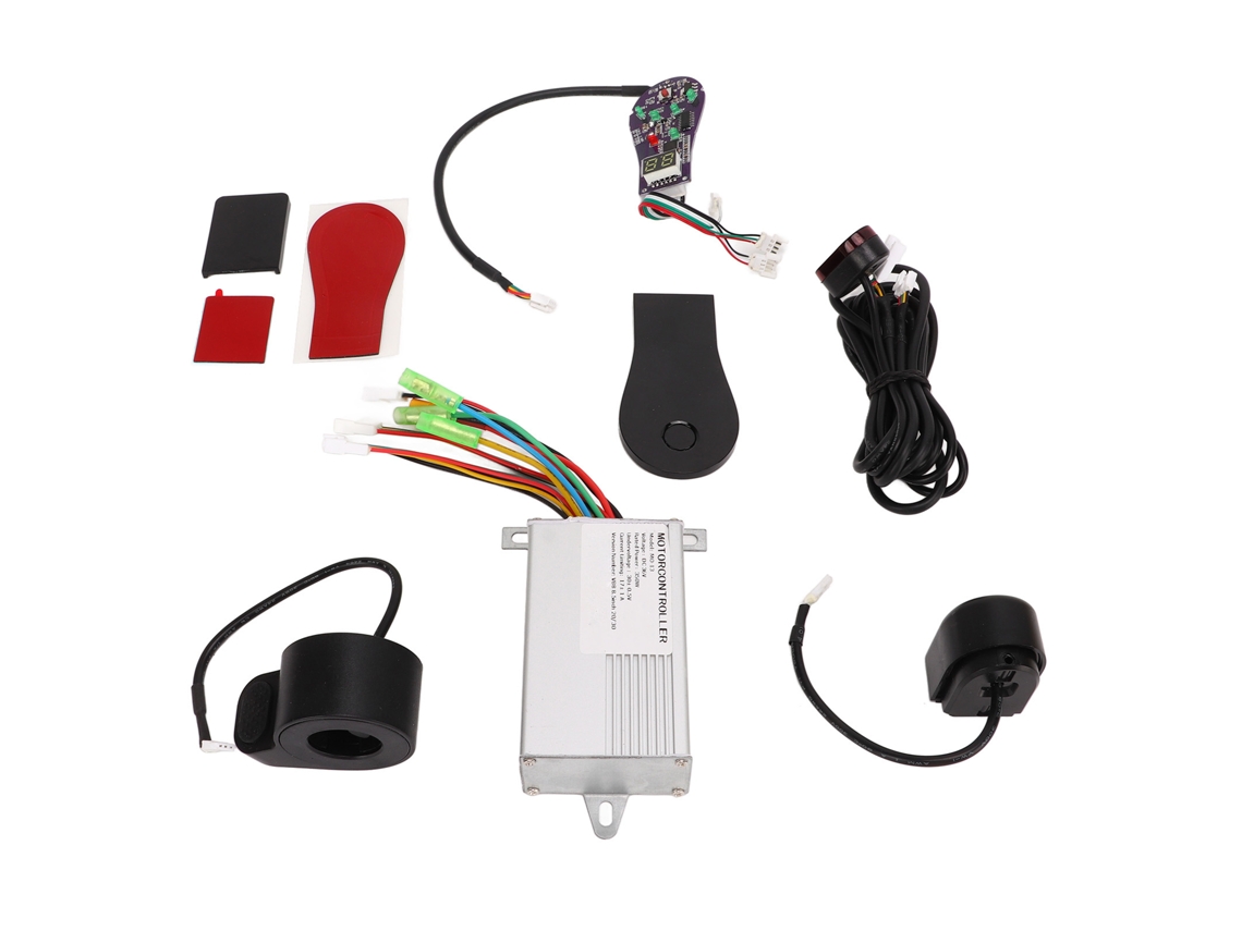 2026-kit De Controlador 36v 350w Con Panel De Control Y Acelerador De Pulgar Para Patinete Eléctrico
