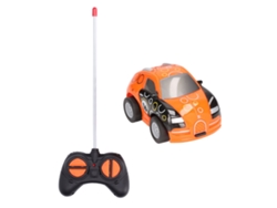 Bjww-Carro de controle remoto escala 1:43 alta velocidade 4 canais simulado brinquedo rc interior exterior laranja 6148r
