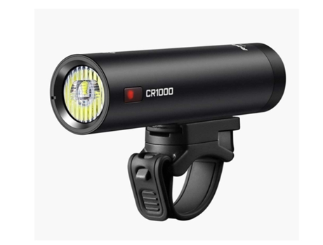 Cr1000 Usb recargable 1000 lúmenes antideslumbrante luz frontal con interruptor remoto ENZONS negro-negro