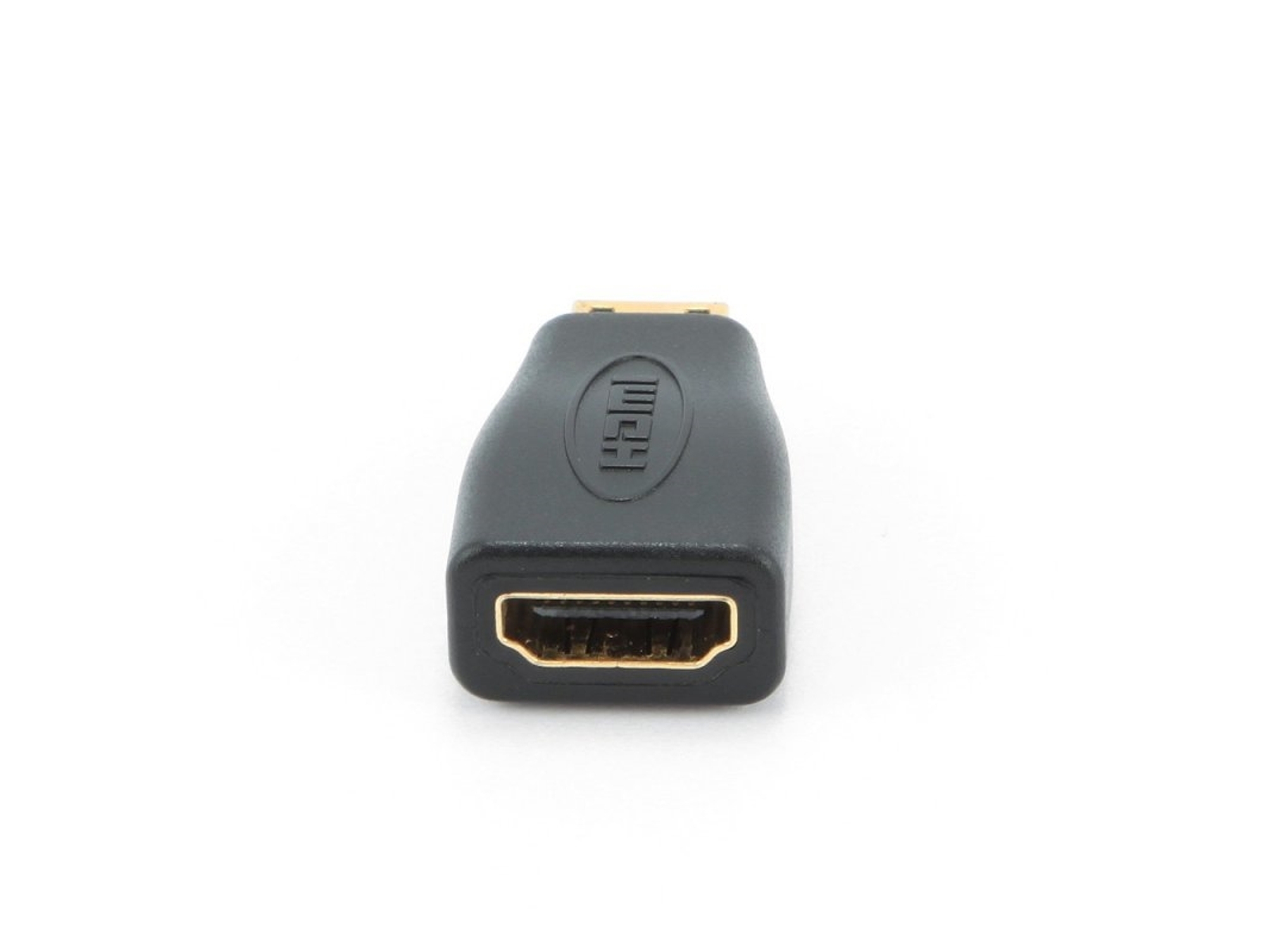 Adaptador HDMI IGGUAL IGG312988 HDMI(M) HDMI(H) mini Negro