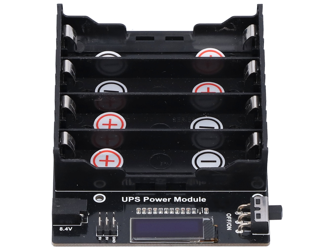 Módulo de sistema de alimentación ininterrumpida (SAI) con batería de respaldo (placa de expansión DIY) de 100-240 V CA (UPS)
