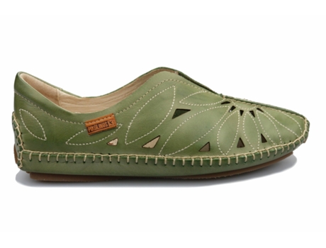 Mocasines de Mujer PIKOLINOS Jerez Mocasine Taglia Piel Verde (40)