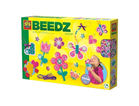 Juego de Mosaico SES Cuentas Amor Flor Perfume Beedz 06219 (Edad Mínima Recomendada: 5 Años)