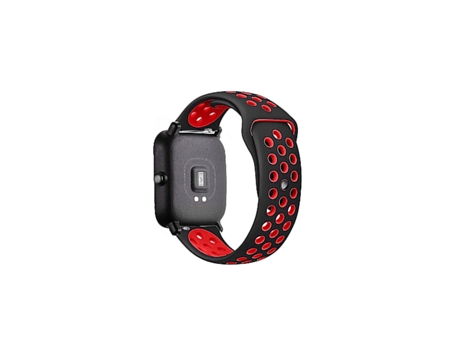 Correa Deportivo para Huawei Watch Buds 46Mm Negro / Rojo
