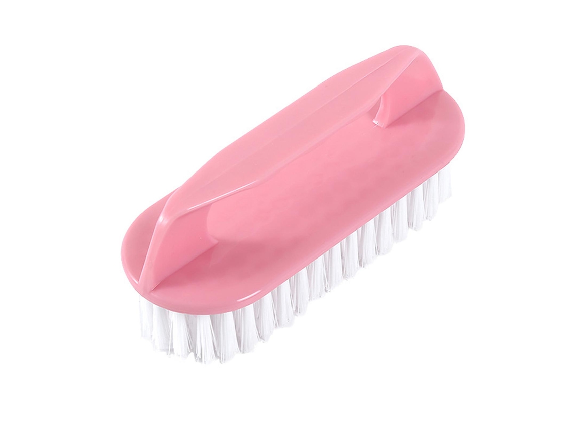 Cepillo de limpieza multifuncional Baok para ropa y zapatos - Rosa