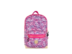 PICK & PACK Tiger Skin Backpack M / Rosa