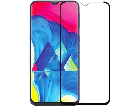Protector de Cristal Templado Samsung Galaxy A10 5D Full Cover Negro