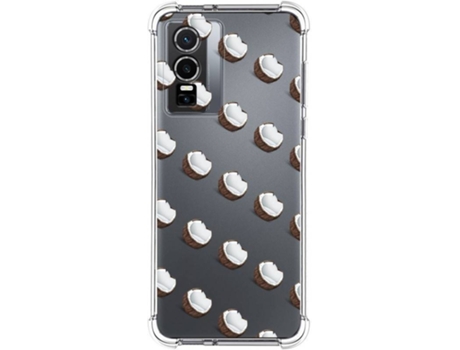 Carcasa para Vivo Y76 5G TUMUNDOSMARTPHONE Dibujos Antigolpes Cocos Multicolor