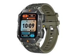Reloj inteligente con linterna LED para hombre, monitor de actividad física deportiva de 1,83 pulgadas, monitor de sueño Spo2 Ly Ebike