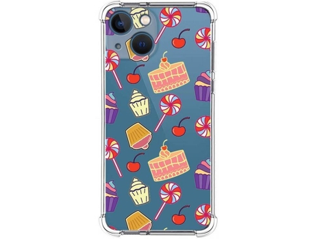 Carcasa iPhone 13 Mini (5.4) TUMUNDOSMARTPHONE Dulces 01 Dibujos Multicolor