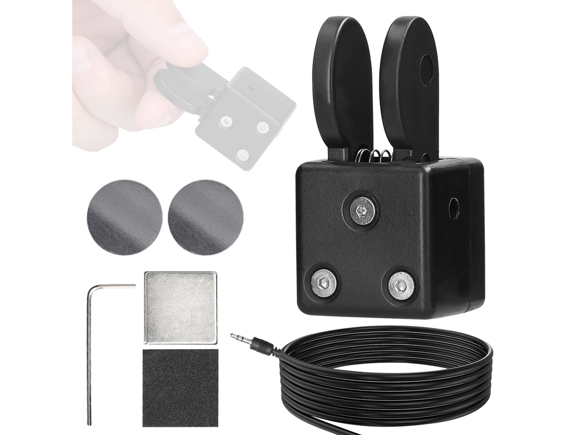 Manipulador De Código Morse De Doble Paleta Con Base Magnética Para Radios De Onda Corta Cw (hazlo Tú Mismo).