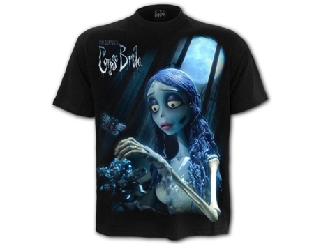 Camiseta Corpse Bride CORPSE BRIDE (XXL - Algodn - Negro)