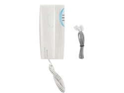 Miniteléfono De Pared Blanco Con Cable Para El Hogar/oficina Con Luz Indicadora De Llamada.