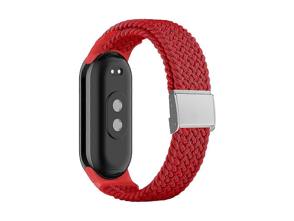 Correa ajustable de nailon trenzado con hebilla de acero para Xiaomi Mi Band 8