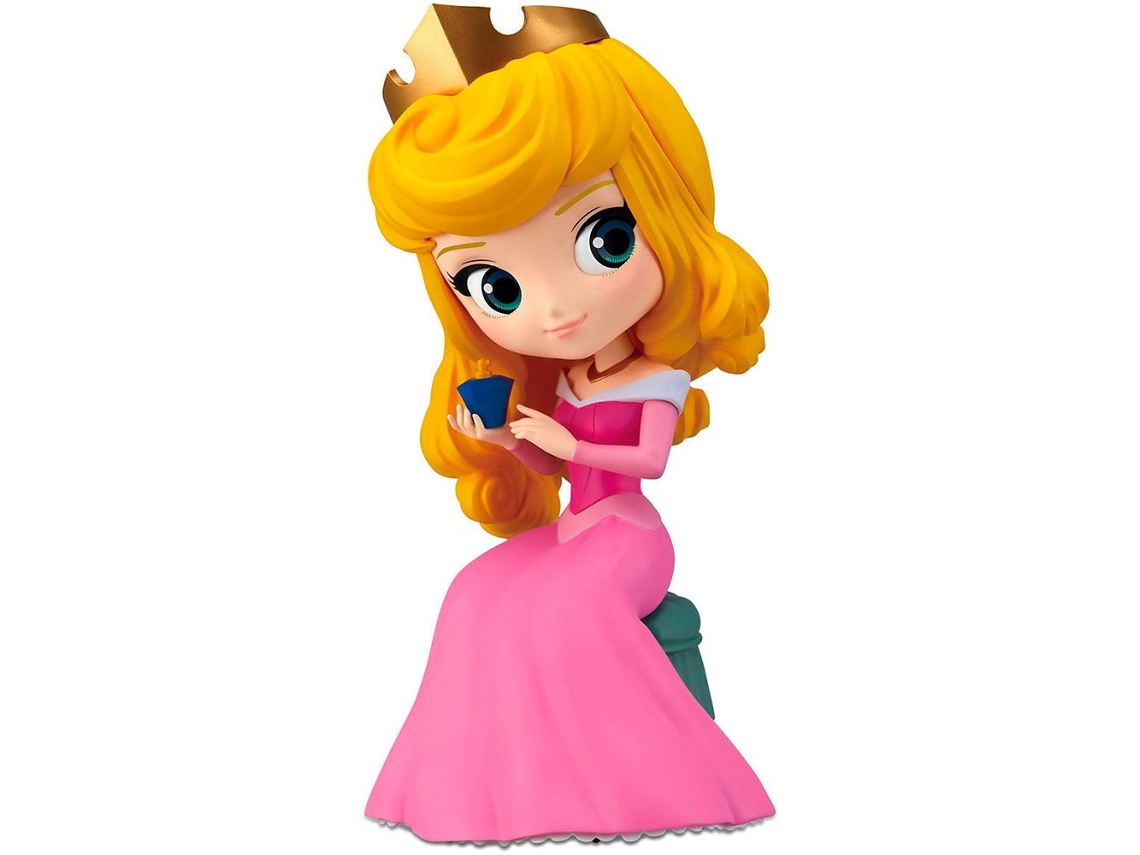 Figura BANPRESTO Personagem disney princesa aurora q posket perfumagic a