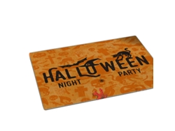VYLARA Tapete Halloween Divertido espero Que Tenha Trazido Espíritos Entrada Antiderrapante