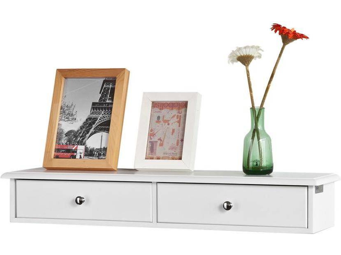 Perchero de Pared SOBUY FRG43-W (MDF - 63.5 x 13.5 x 10 cm)