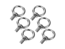 6 Piezas De Cáncamos De Acero Inoxidable, Resistentes A La Corrosión, Anillos De Elevación Y Transporte De Alta Resistencia.