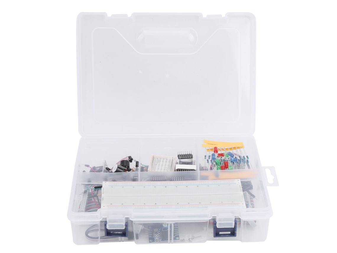 Kit De Inicio Ultrasonido Con Módulo De Alimentación Breadboard Para Raspberry Pi 3b+ Componentes Electrónicos