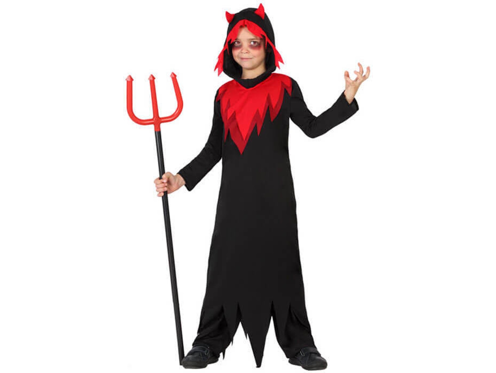 Disfraz de Niño DISFRAZZES Demonio Fuego (Talla: 5 a 6 años)