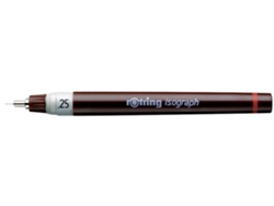 Bolígrafo Tintero ROTRING Isográfica 0.25 Mm Negro