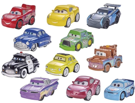 Coches DISNEY Cars Sort Mini Racers Blister (Edad Mínima: 3 Años - 11 x 3 x 11 cm- Artículo Surtido)