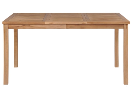 Mesa Jardin VIDAXL Marrón Madera (150x90x77 cm)