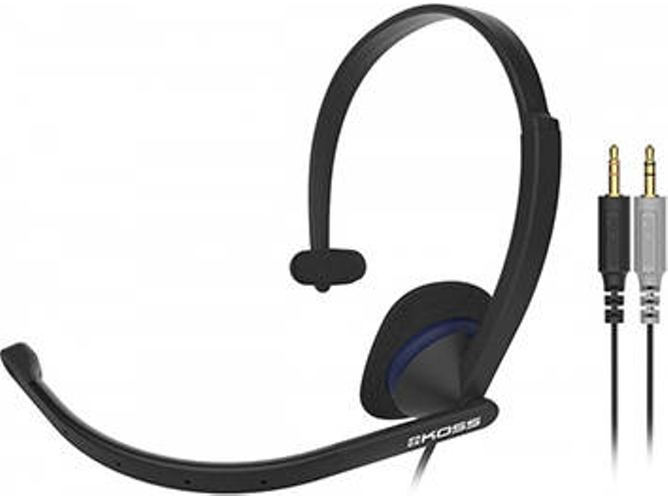 Auriculares con Micrófono KOSS CS195 (On Ear - Negro)