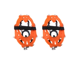 Calas de tracción Vylara Ice, antideslizantes con clavos, agarre para nieve y montaña (azul)
