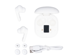 Auriculares inalámbricos Bluetooth Walshlxq para traducción instantánea con estuche de carga portátil.