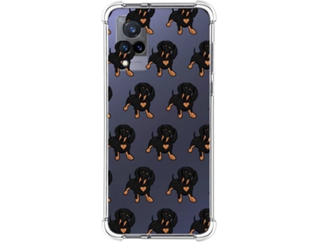 Carcasa Vivo V21 5G TUMUNDOSMARTPHONE Dibujos Antigolpes Perros 10 Multicolor