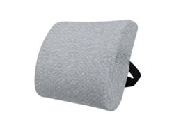 Almohada Lumbar De Espuma Viscoelástica, Cómoda Almohada De Respaldo Para Oficina, Alivia El Dolor De Espalda (gris) Digitallab