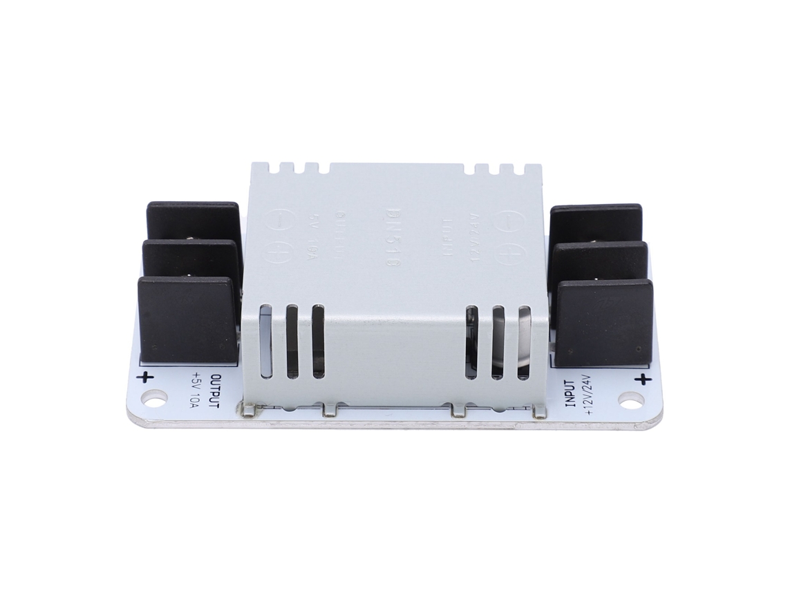 Convertidor De Voltaje Cc De 24 V Y 12 V A 5 V, Módulo Reductor De 10 A, Regulador De Potencia, Resistente Al Agua, Dn510