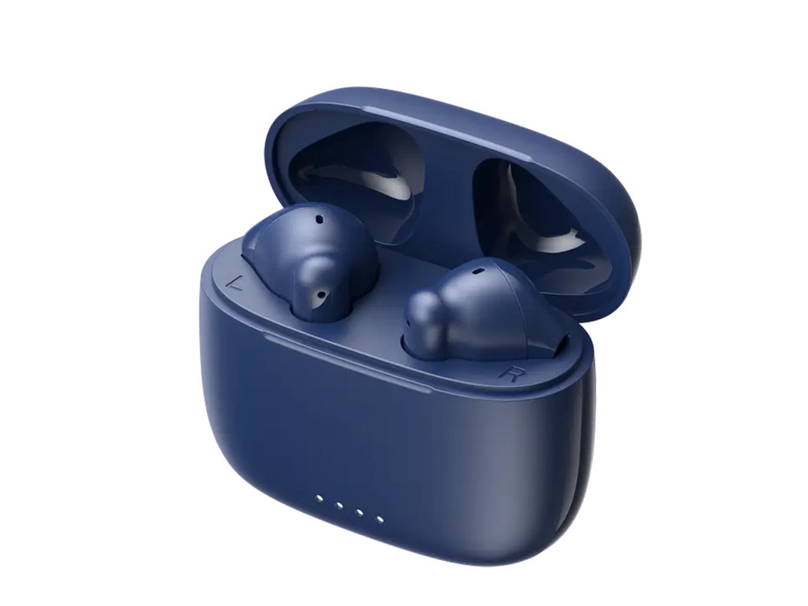 Auricular Inalámbrico Bluetooth, Bluetooth 5.1, Micrófono Con Cancelación De Ruido Para Llamadas, Azul