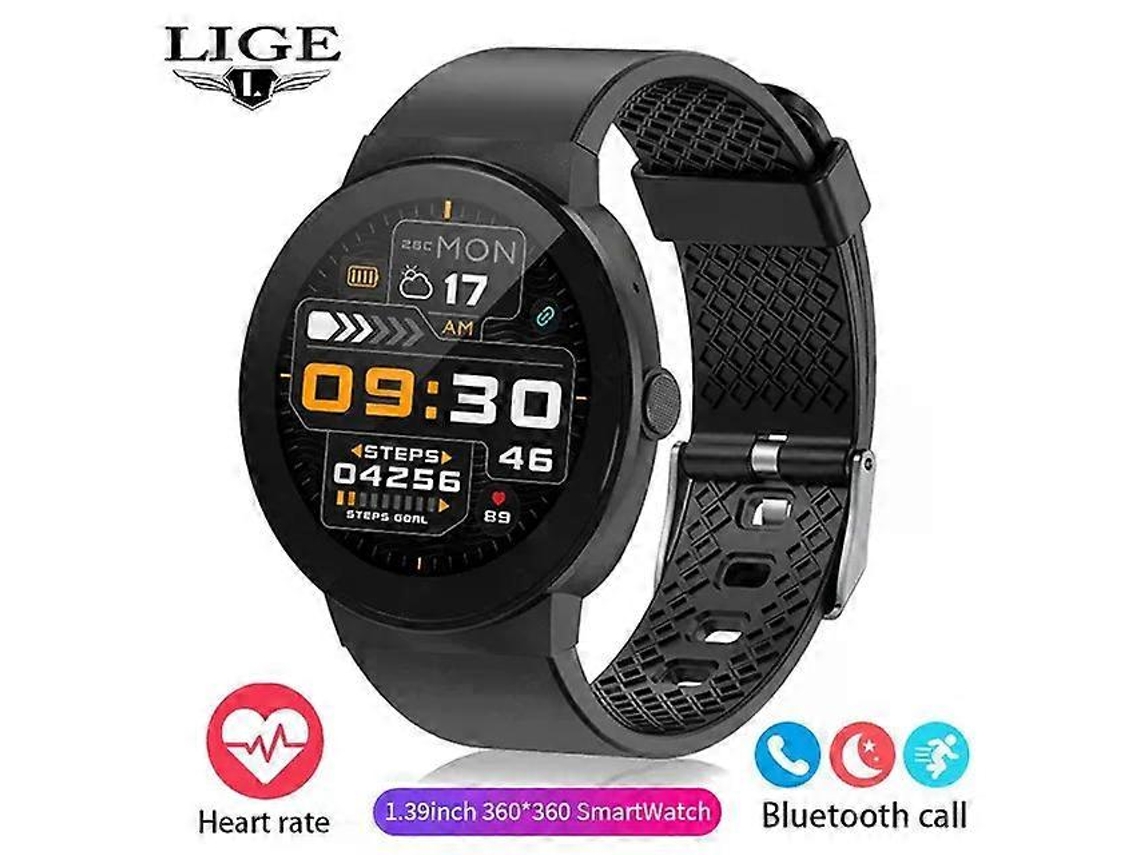 Reloj inteligente para adultos con pantalla HD de 1,39 pulgadas, Bluetooth, llamadas, deportes y fitness. Compatible con Android e iOS. Ly Ebike.