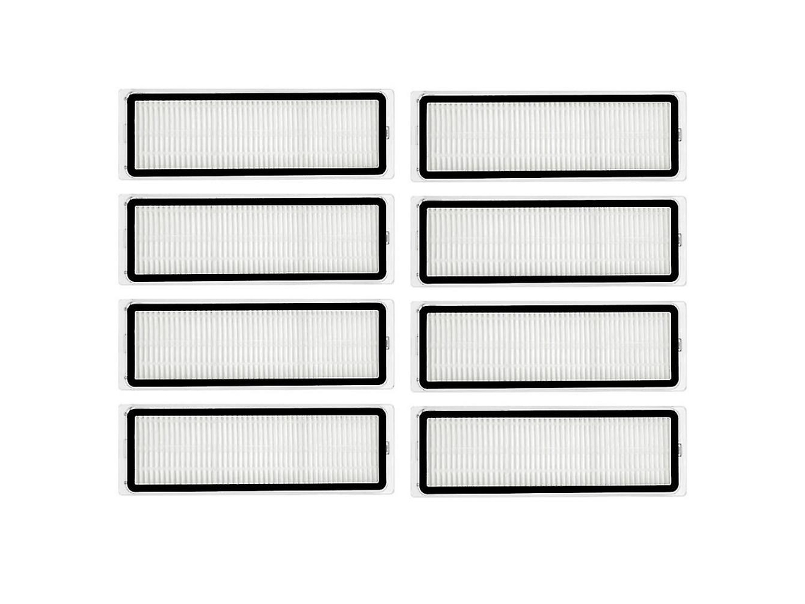 8 filtros HEPA lavables compatibles con Dreame S10 S10 Pro Robot.