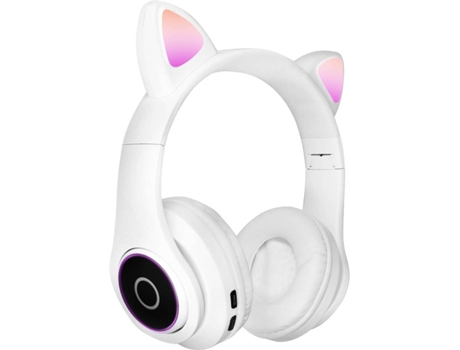 Auriculares Bluetooth AVIZAR KASKWHMINOU (On Ear - Micrófono - Noise Cancelling - Blanco)