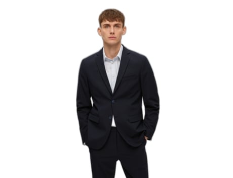 Abrigo de Traje para Hombre SELECTED (102 - Azul)
