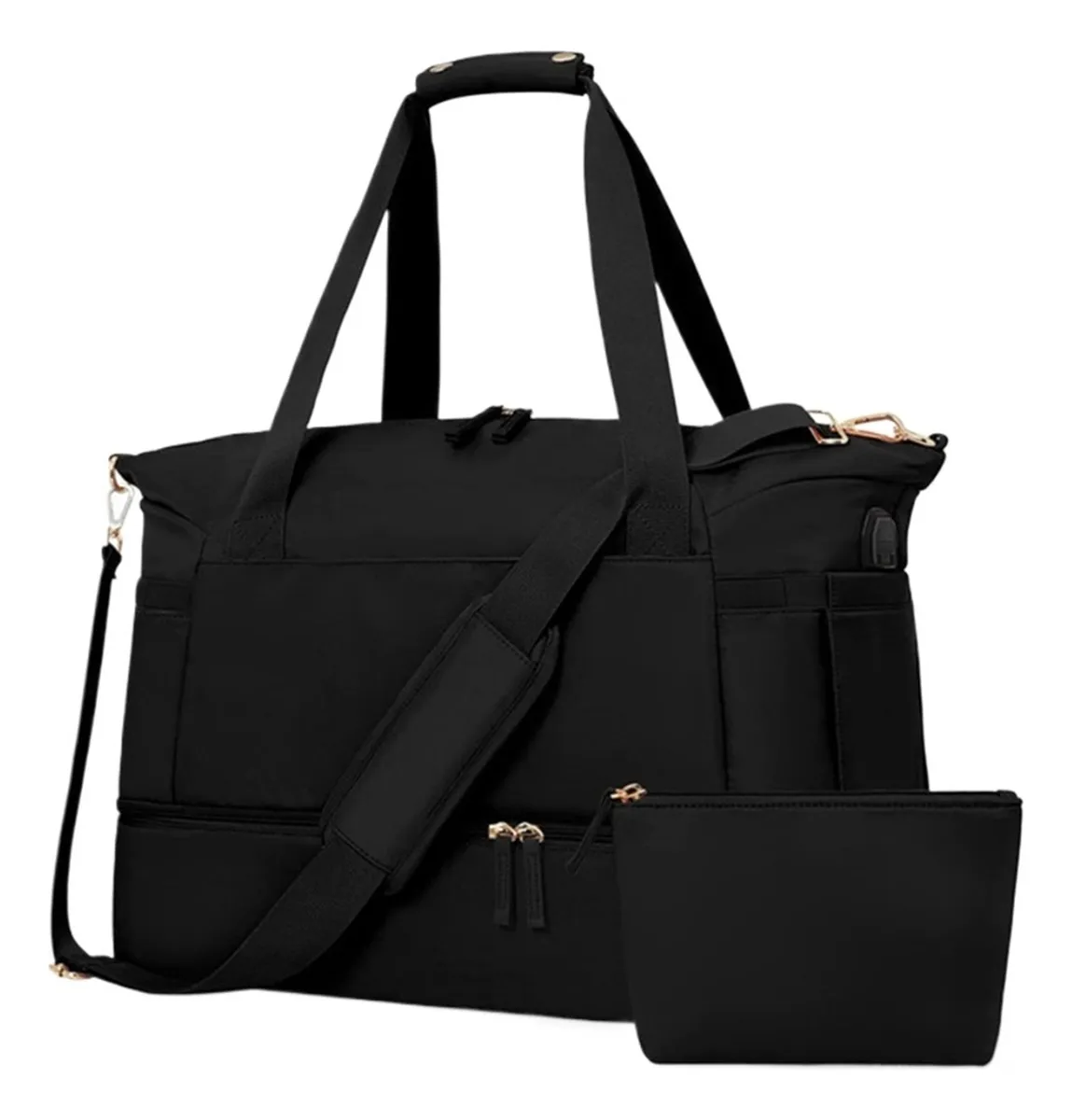 Bolsa de viaje para mujer y hombre, bolsa deportiva impermeable vayotoy
