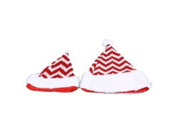 Gorro navideño suave y cómodo para adultos y niños.