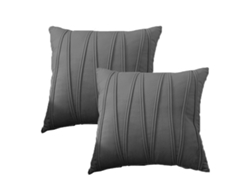 Juego De 2 Fundas De Almohada Decorativas De Felpa, 18 X 18 Pulgadas