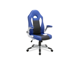 Silla de oficina color Azul/Negro Modelo Victoria FURNITURE STYLE