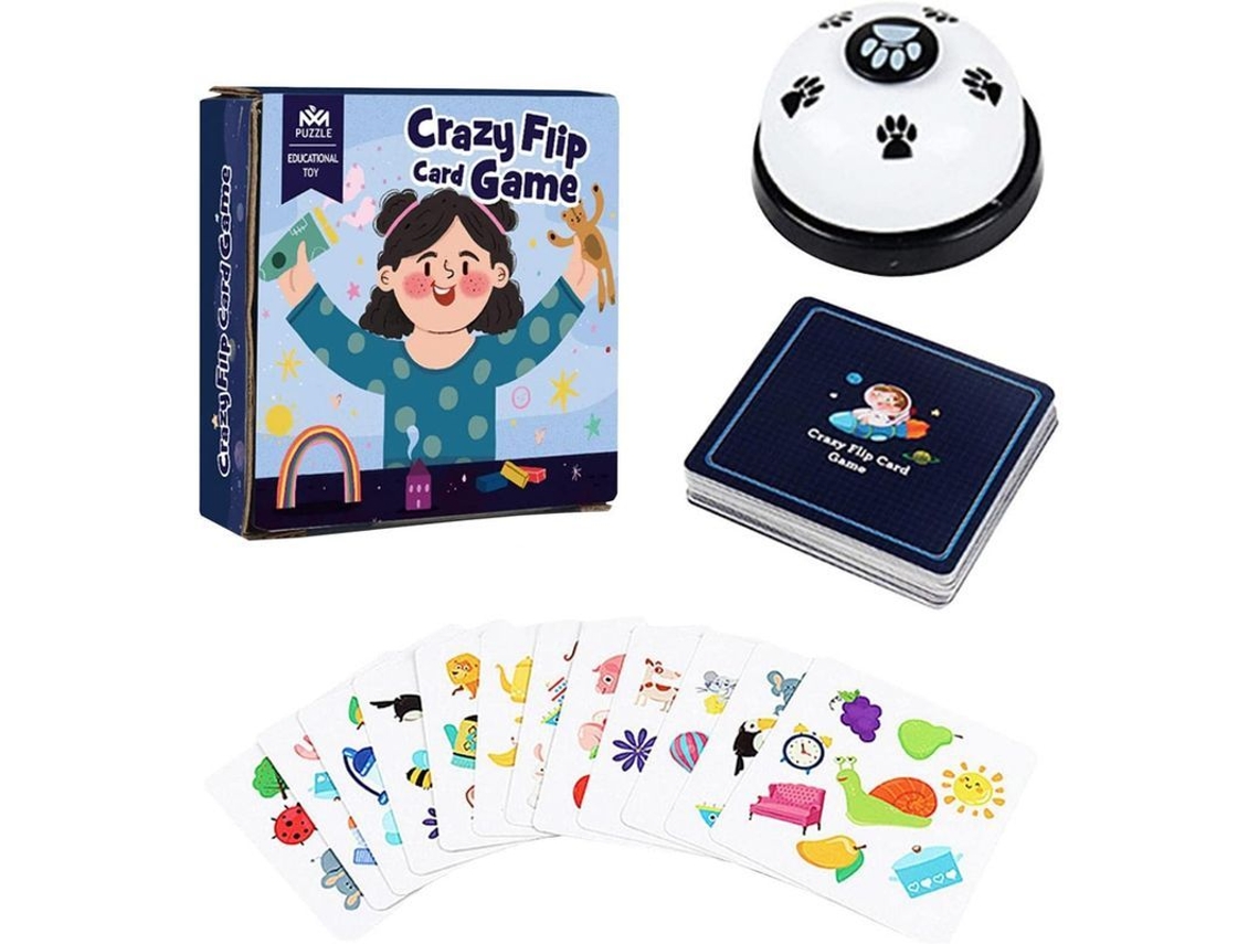 Juego De Cartas Puzzle Match 2021 Novedad Para Toda La Familia 54 Cartas 1 Campana Encuentra El Patrón Que Coincida