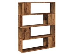 Estantería VIDAXL Marrón Madera contrachapada (100x24x124,5 cm)