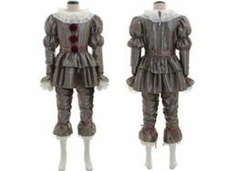Traje De Payaso Pennywise Stephen King It Para Adultos Disfraz Halloween Talla 2xl Plata 2xl Plata