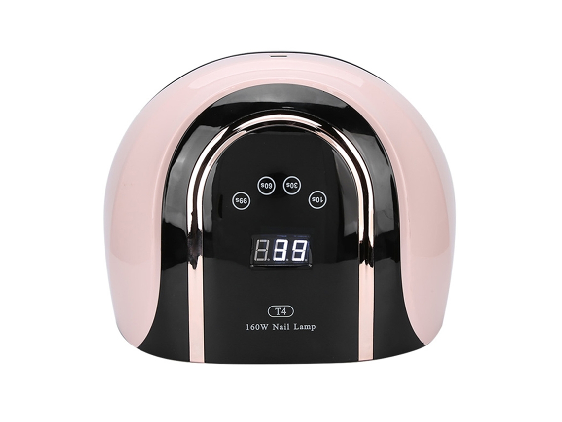 Lámpara Led Para Uñas De 160 W, Máquina De Curado Rápido De Gel Con Modos Inteligentes, Enchufe Europeo.