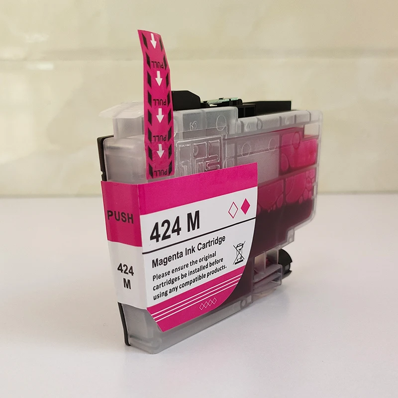 M 1pclc424 Standard Ink Cartridge Compatible For Brother 424 Lc424 Dcp-j1200dw Printer