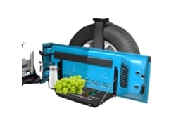 Mesa para maletero de coche, construcción de acero resistente, capacidad de carga de 34 kg, diseño compacto y plegable OEM