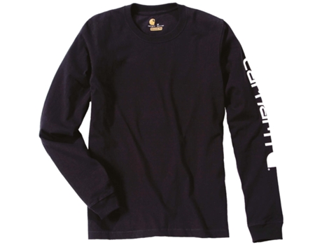Camiseta Mangas Largas Carhartt Logo (Tam: L)
